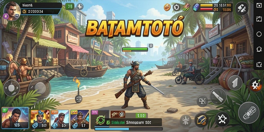 Tampilan gameplay menarik dari BATAMTOTO dengan simulasi kehidupan.
