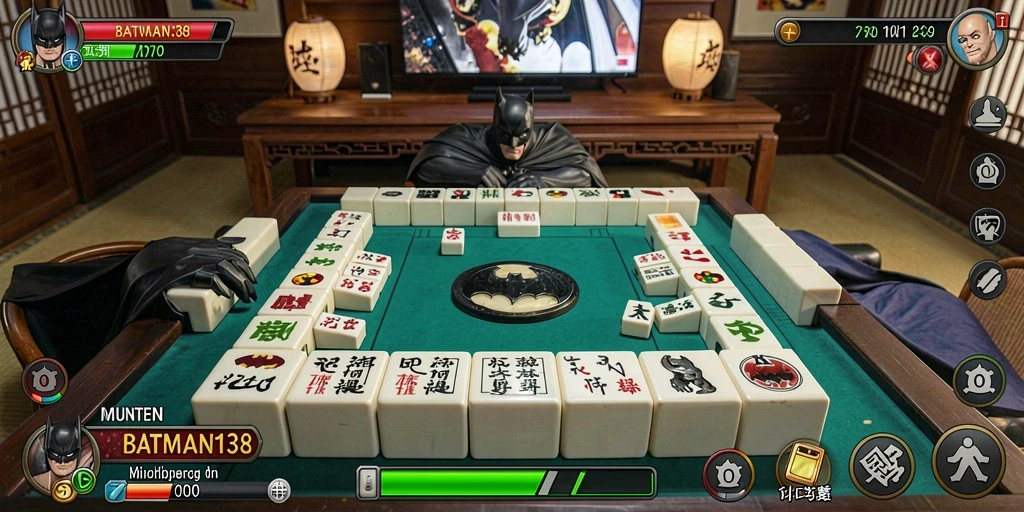 Tampilan gameplay Mahjong yang menyenangkan dan menantang di BATMAN138.
