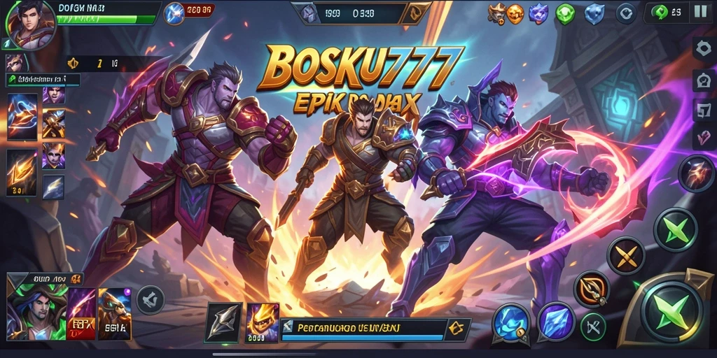 Gameplay seru dan strategi dalam BOSKU777