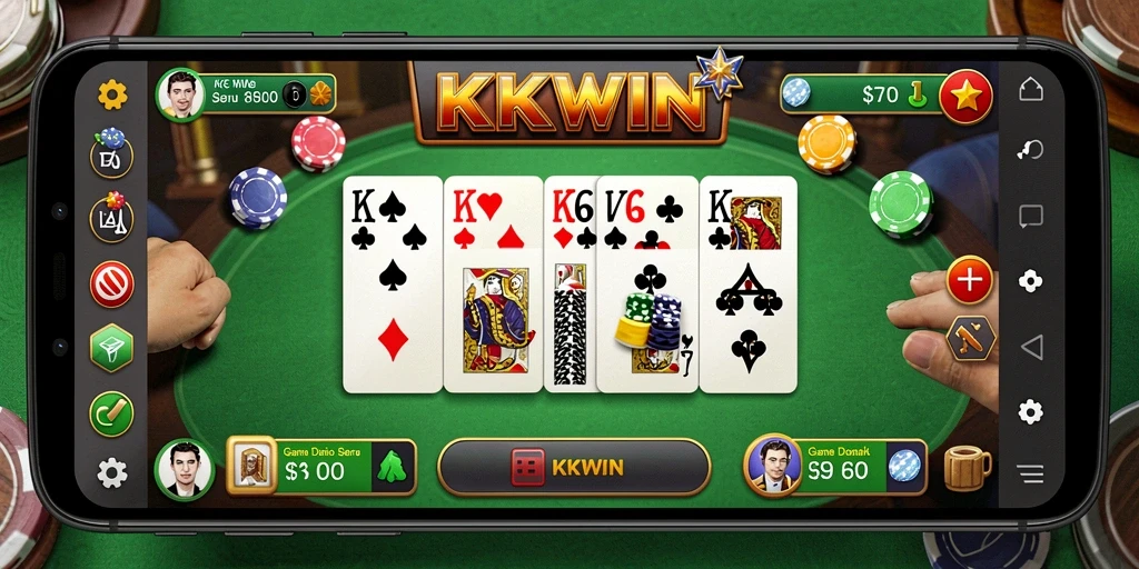 Tampilan gameplay KKWIN yang menarik dan seru.