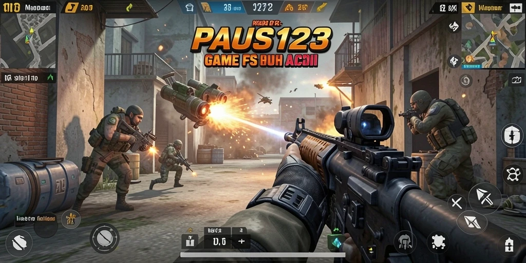 Tampilan gameplay seru dan menegangkan di PAUS123.