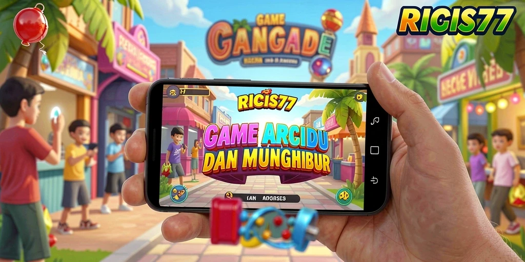 Screenshot gameplay RICIS77 menunjukkan aksi seru dan menegangkan.