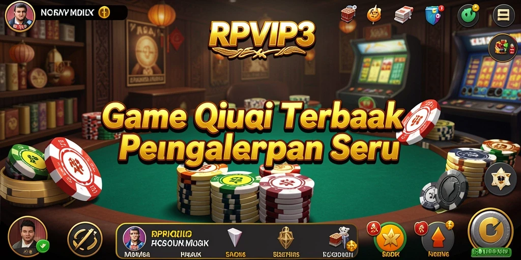 Tampilan gameplay menarik dari RPVIP3 dengan suasana QiuQiu.