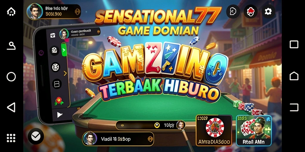 Tampilan menarik dari gameplay SENSATIONAL77 yang seru.