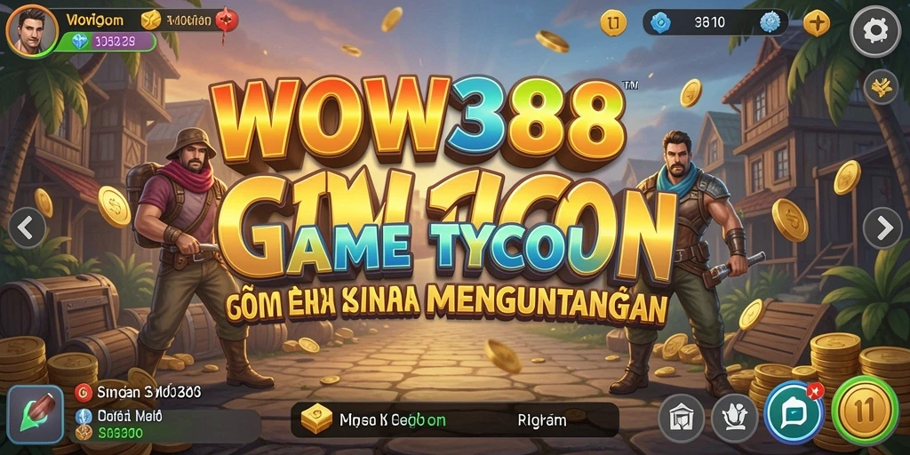 Gameplay menarik dari WOW388 di dunia Tycoon.