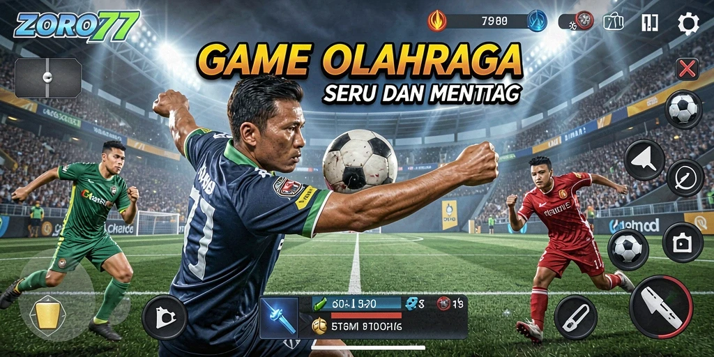 Gameplay menarik dari ZORO77 di tengah kompetisi olahraga.
