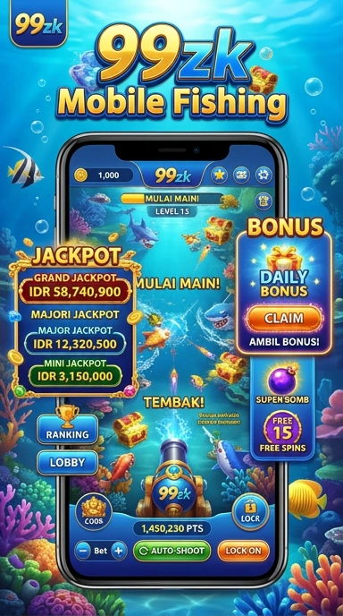 Tampilan antarmuka pengguna 99zk yang sederhana dan menarik.